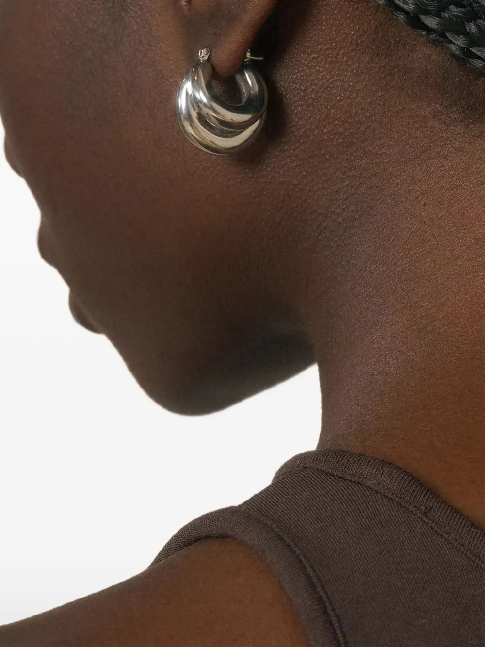 Panconesi double hoop earrings | Women | Image 2