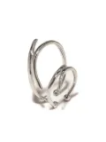 Panconesi curved-line ear cuffs - Silver