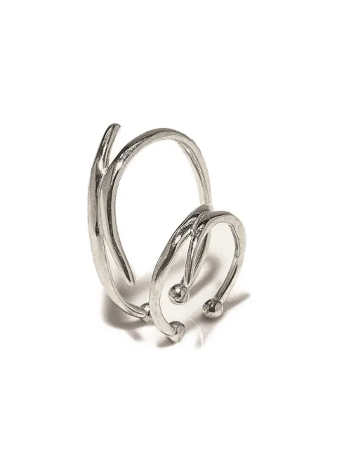 Panconesi curved-line ear cuffs