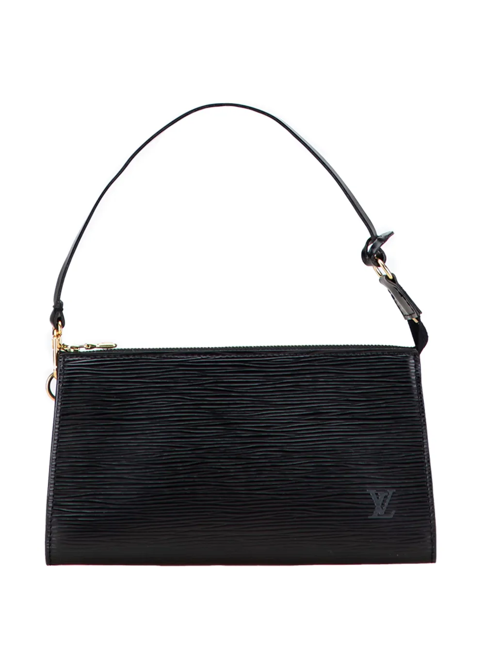 Louis Vuitton Pre-Owned 1999 エピ ポシェット アクセソワール ショルダーバッグ - ブラック Louis Vuitton Pre-Owned 1999 エピ ポシェット アクセソワール ショルダーバッグ - ブラック