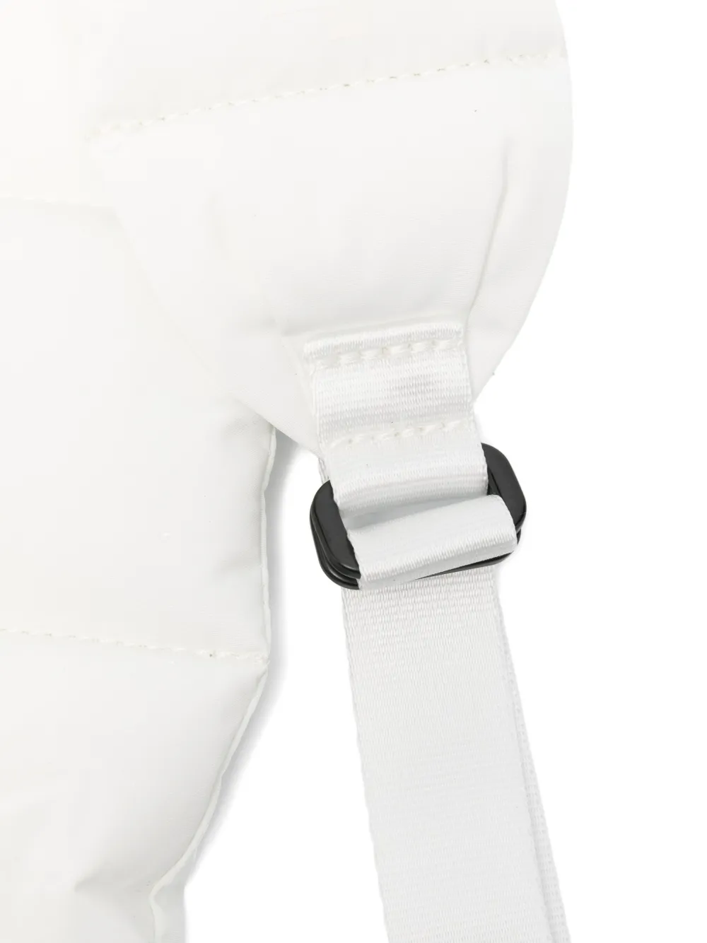 Topologie Quilted-puffer Strap In White