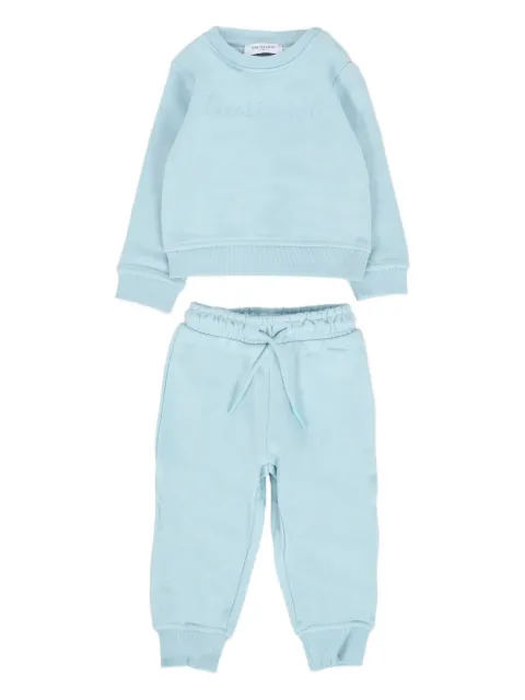 TRUSSARDI JUNIOR embroidered-logo tracksuit set