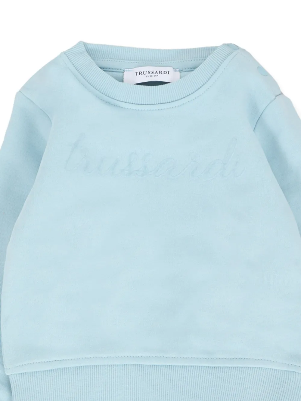TRUSSARDI JUNIOR Trainingspak met geborduurd logo Blauw