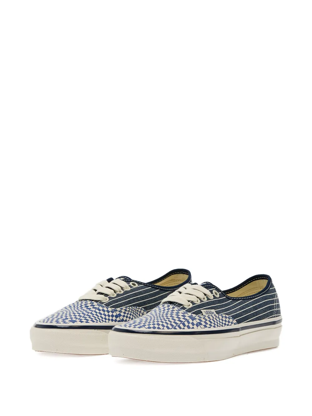 Vans Authentic printed low-top sneakers Blue