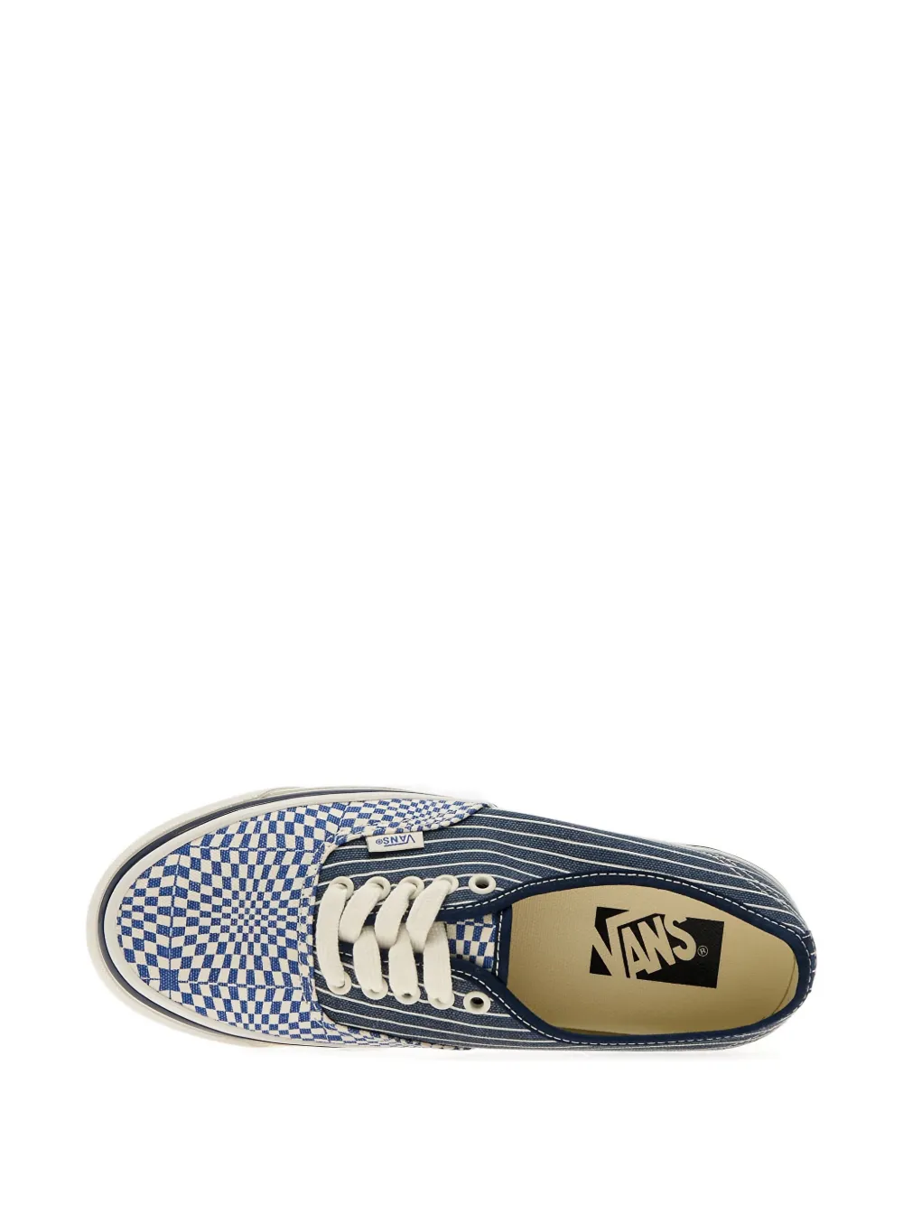 Vans Authentic printed low-top sneakers Blue