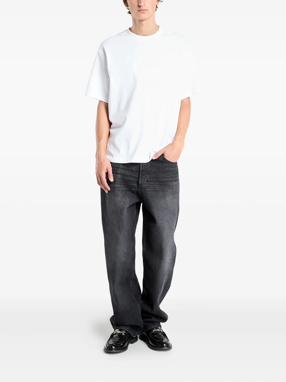 Calvin Klein t-shirt à logo brodé | T-shirts | Image 2