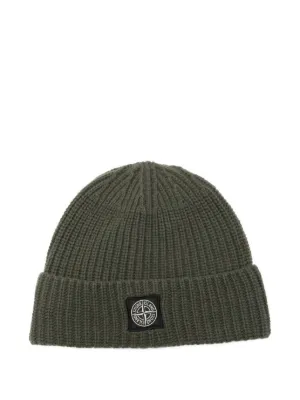 Stone Island ロゴパッチ ハット | グレー | FARFETCH JP