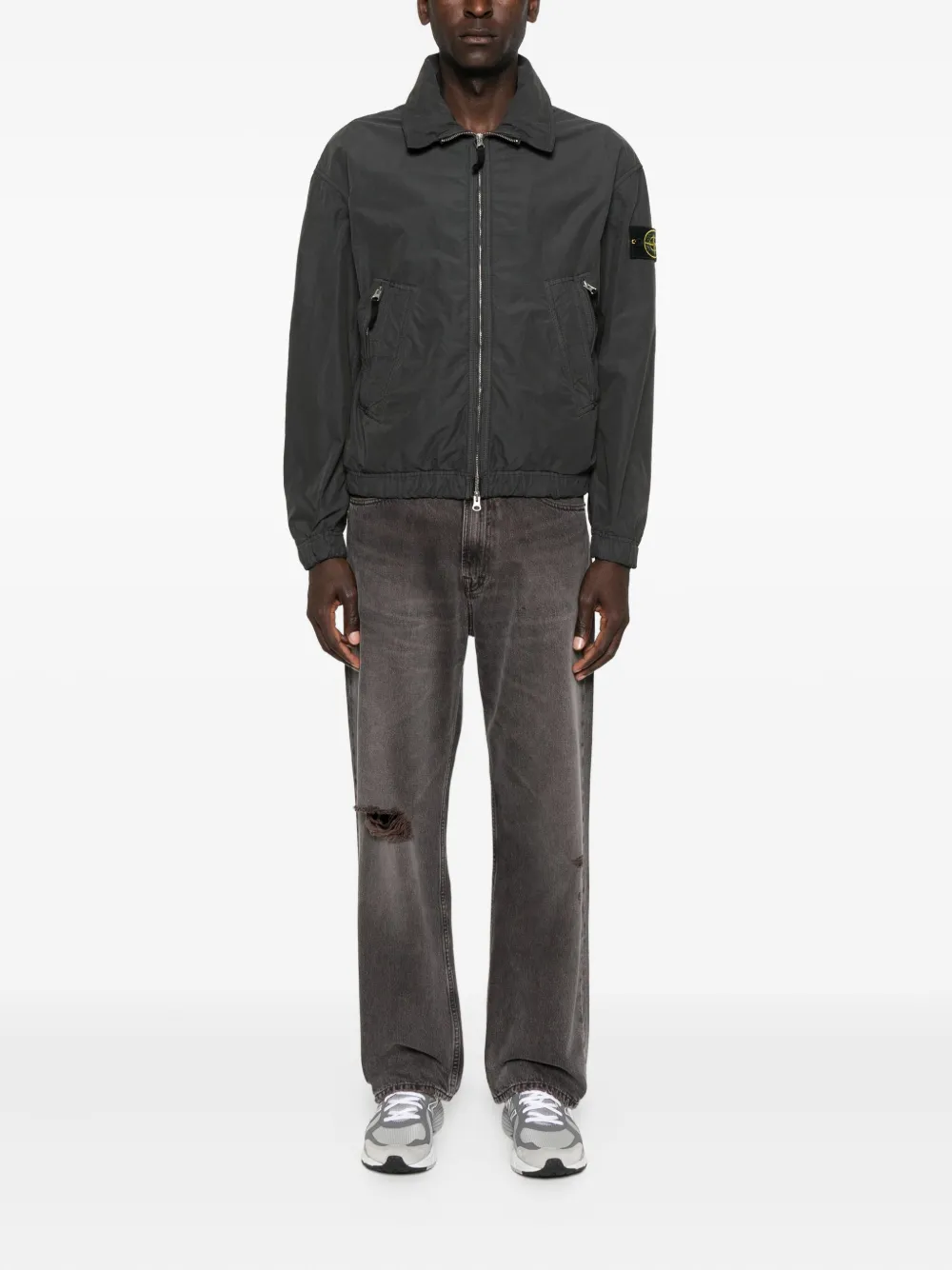 Stone Island zip-fastening jacket | Bomber Jackets | Image 2