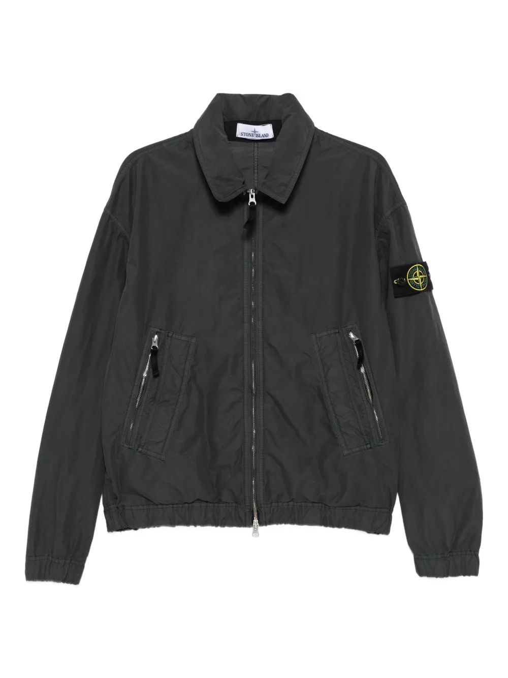 Stone Island zip-fastening jacket | Grey | Image 1