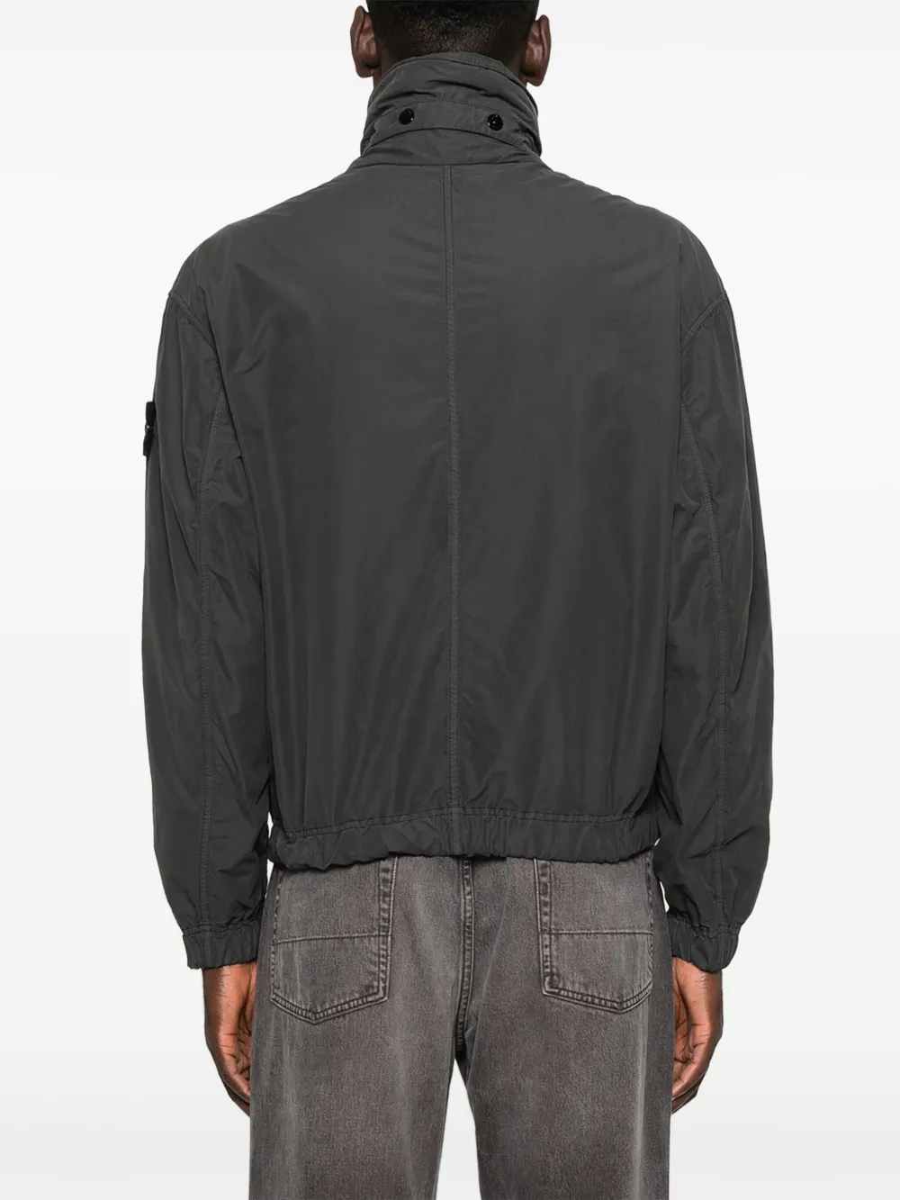STONE ジップアップシャツジャケット Stone Island ジップアップ シャツジャケット | ニュートラル