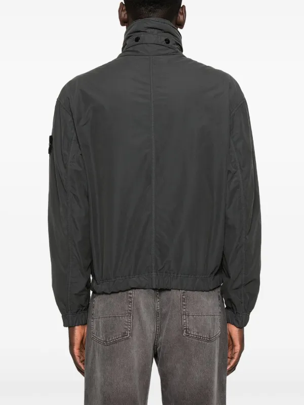 Stone Island ジップアップ ジャケット | グレー | FARFETCH JP