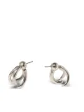 Panconesi curved earrings - Silver