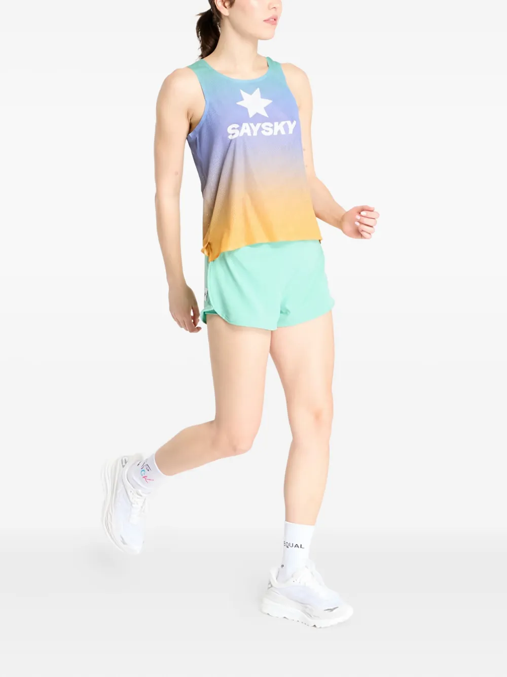 SAYSKY Pace Air 3 inch shorts Groen