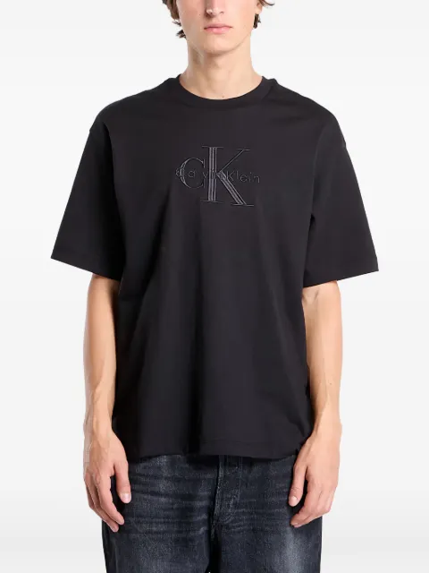Calvin Klein embroidered-logo T-shirt