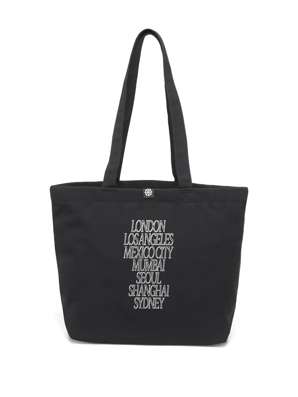 Nike Heritage 2.0 After Dark Tour 22l Tote Bag In Black