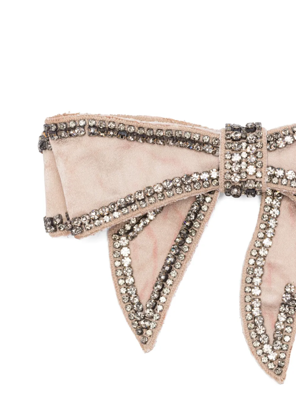 Vanisè Broche verfraaid met kristallen - Roze
