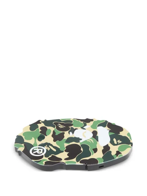 A BATHING APE® logo-print wireless charger