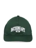 A BATHING APE® logo-embroidered baseball cap - Green