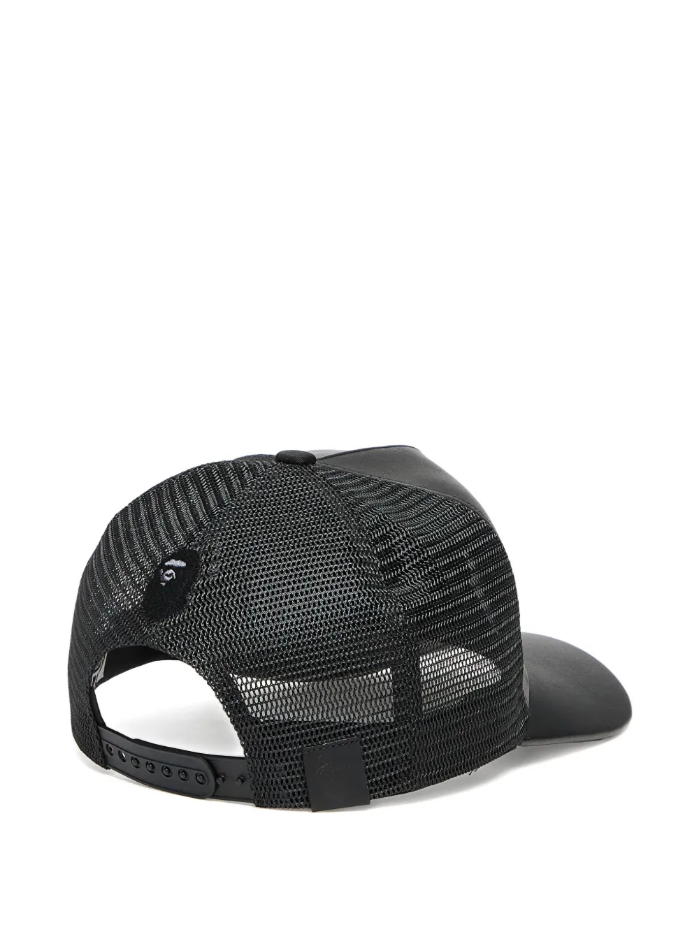 A BATHING APE logo-detail baseball cap Zwart
