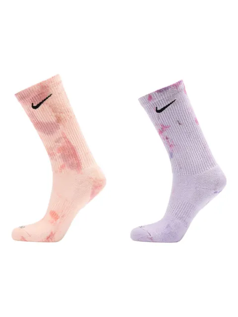 Nike Everyday Plus tie-dye socks (pack of two)