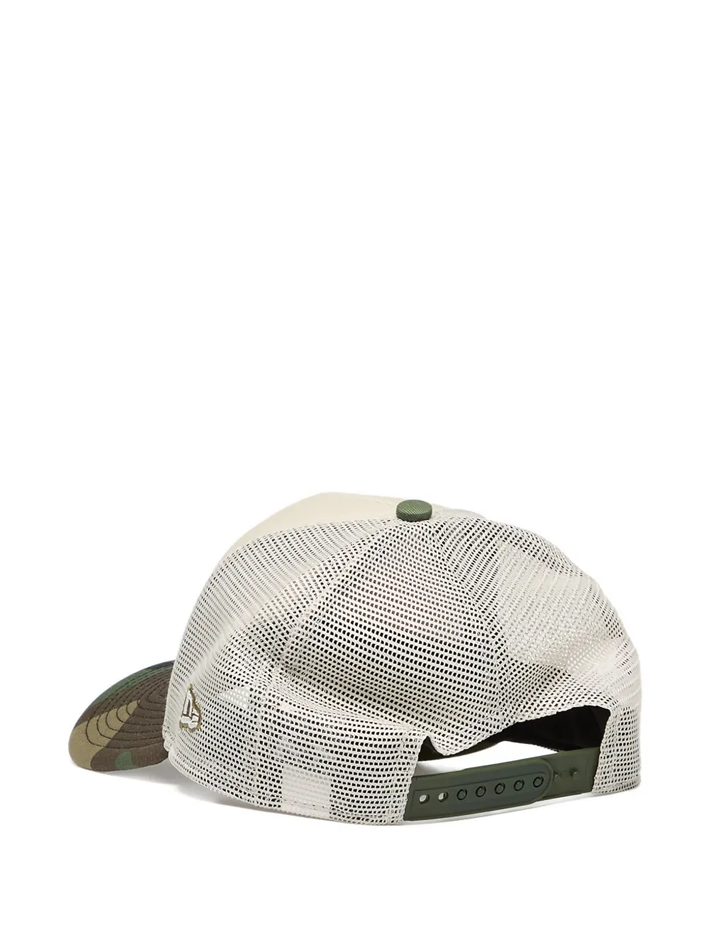 New Era Oval Patch-logo Baseball Cap In Neutral