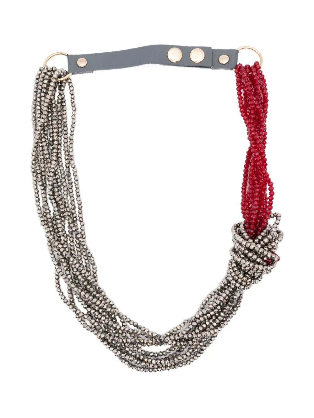 Antonelli multi-strand necklace | Silver | Image 1