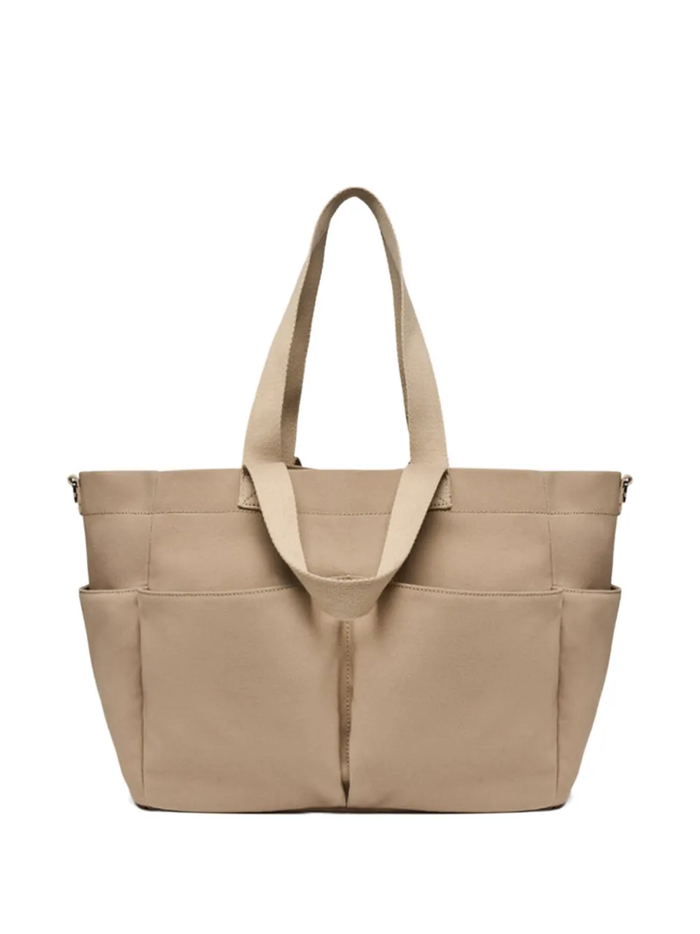 Tiba + Marl multiple-pocket changing bag - Beige