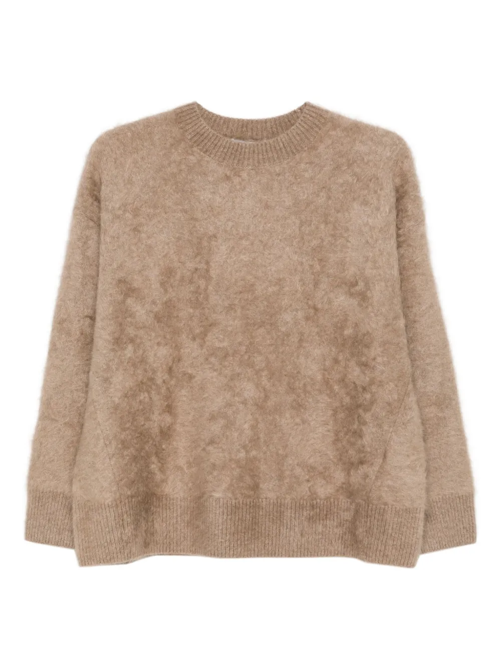 Max Mara cashmere crew-neck sweater | Brown | Image 1