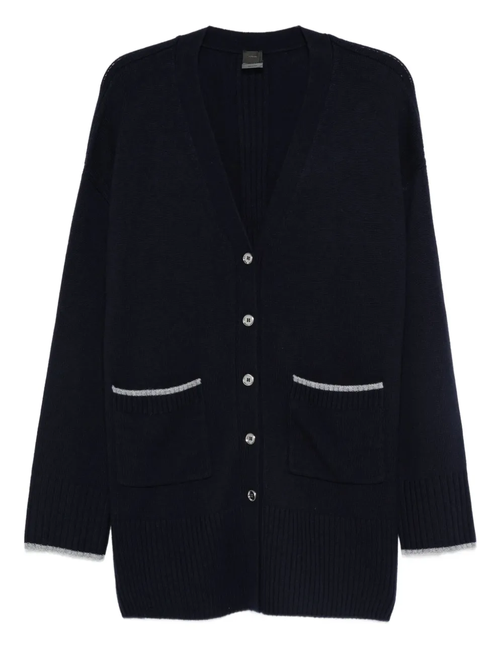 PINKO pocket-detail button-up cardigan | Blue | Image 1