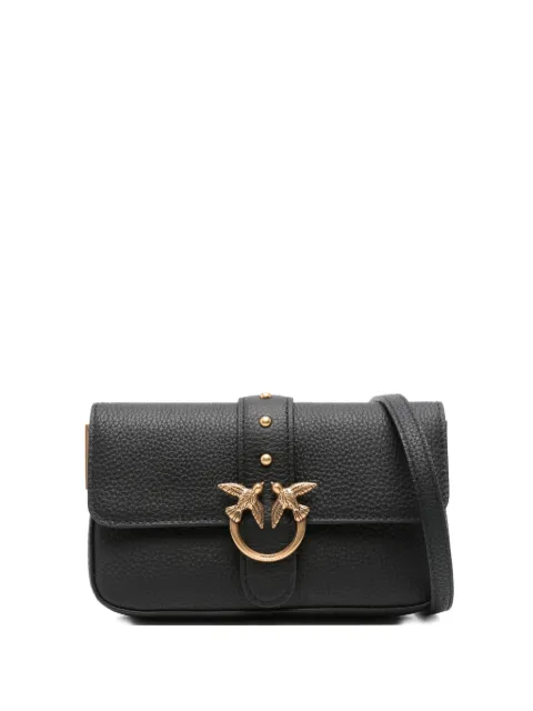 PINKO bird-embellished cross body bag