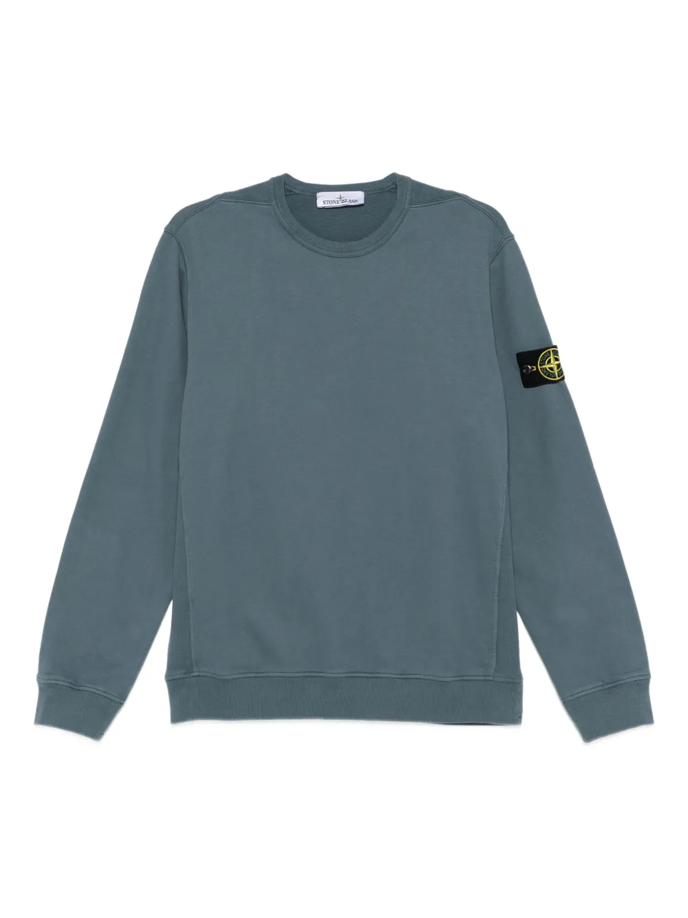 Stone Island ribbed crewneck sweatshirt | Blue | Image 1