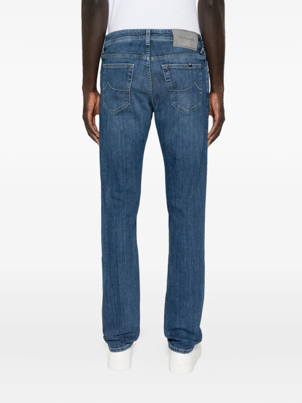Jacob Cohën Katoenen jeans Blauw