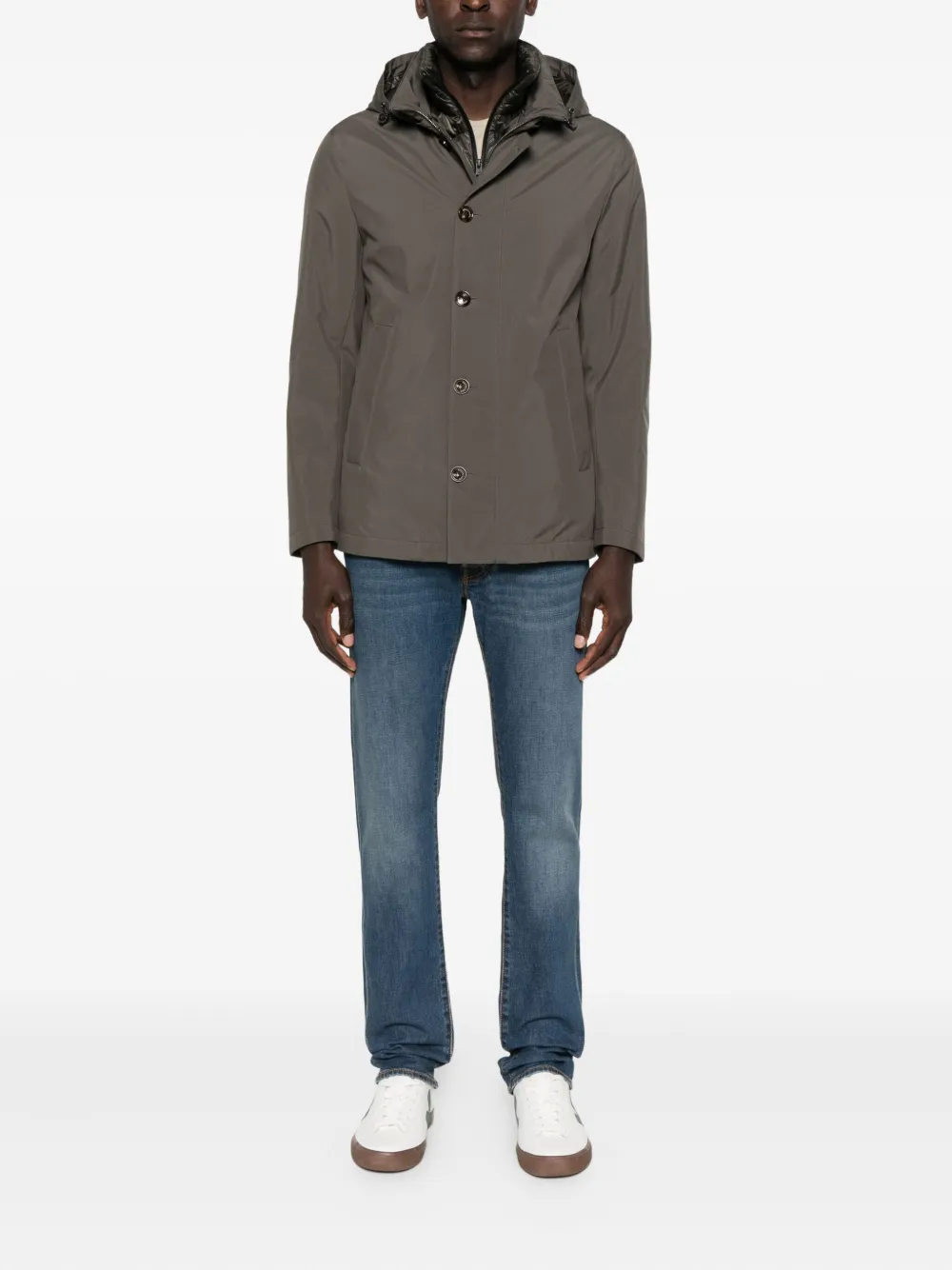 Jacob Cohën Jeans met vijf zakken - Blauw