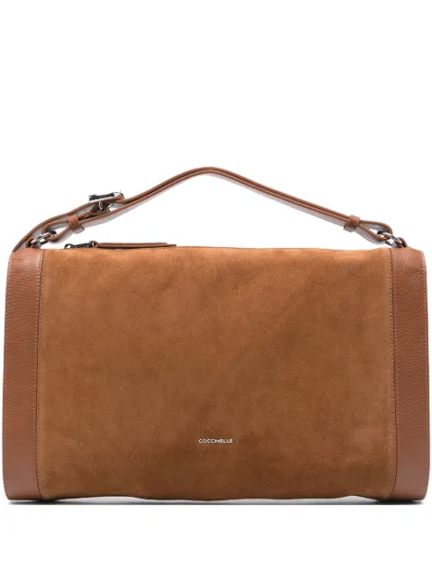 Coccinelle suede shoulder bag