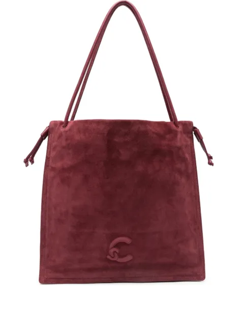 Coccinelle large Dulse suede tote bag