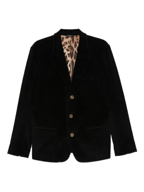 Dolce & Gabbana corduroy blazer