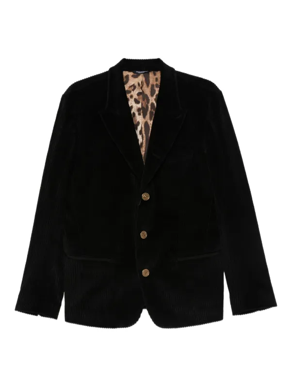 Dolce & Gabbana コーデュロイ ジャケット | ブラック | FARFETCH JP Dolce & Gabbana コーデュロイ ジャケット | ブラック | FARFETCH JP