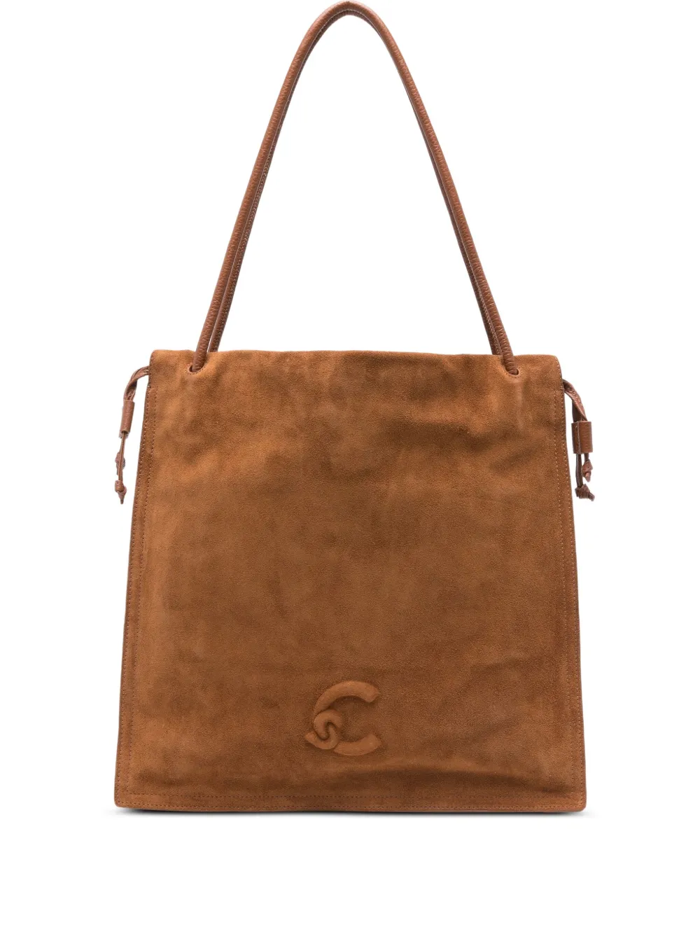 Coccinelle large Dulse suede tote bag | Brown | Image 1