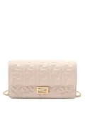 FENDI Wallet On Chain Baguette clutch bag - F0VWM CAMELIA+ORO SOFT