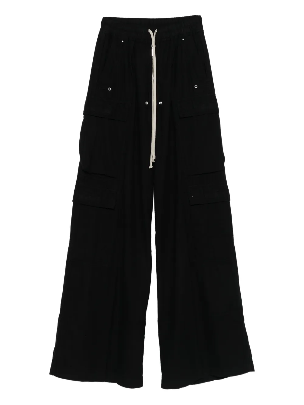 Rick Owens Drkshdw Double Jumbo Belas Cargo Trousers In Black