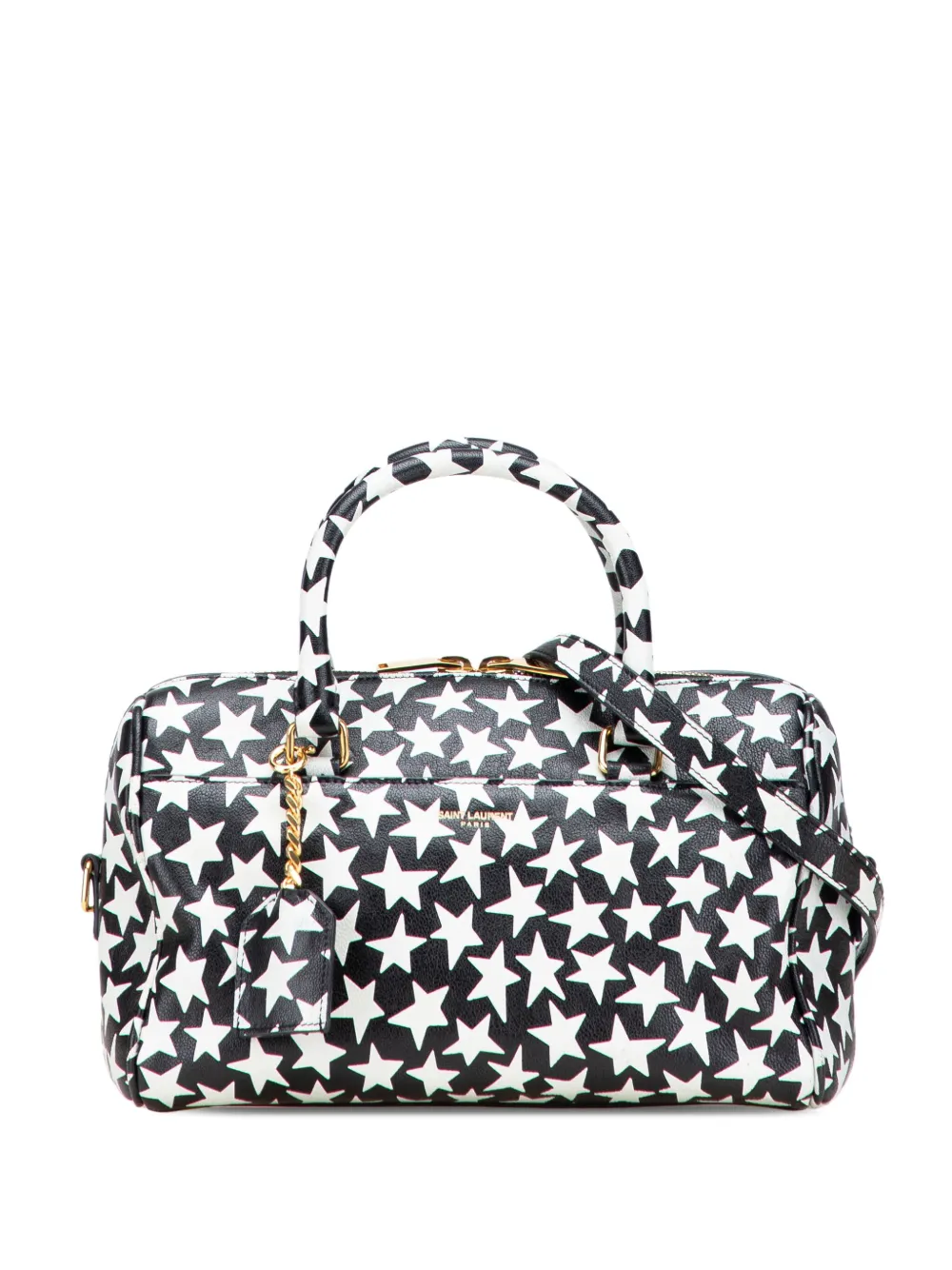 Saint Laurent Pre-Owned 2015 Baby Star Printed Leather Classic Duffle Saint Laurent Pre-Owned 2015 Baby Star Printed Leather Classic Duffle