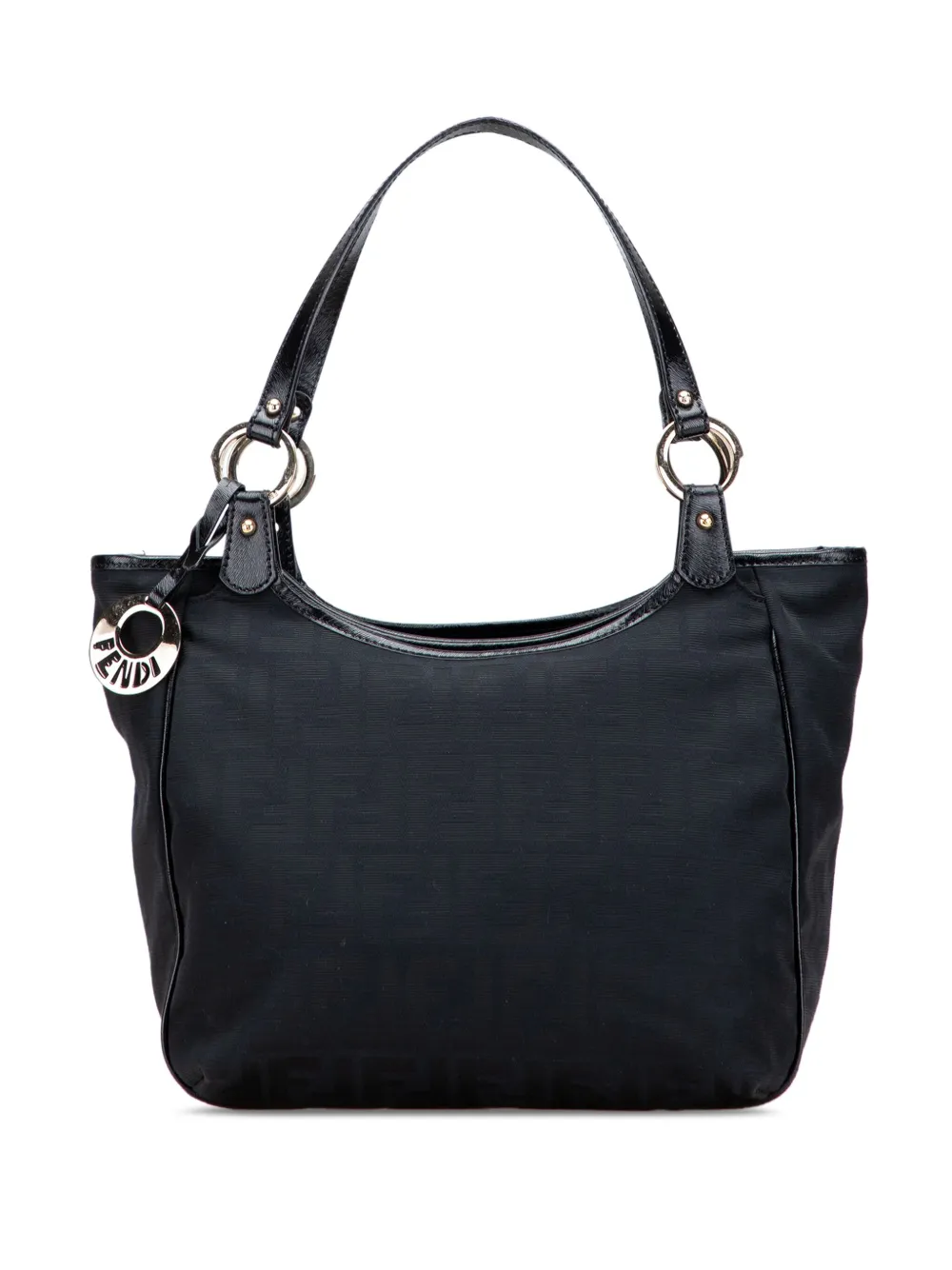 Fendi Pre-Owned 2010-2025 Zucca Canvas Chef tote bag - ブラック Fendi Pre-Owned 2010-2025 Zucca Canvas Chef tote bag - ブラック