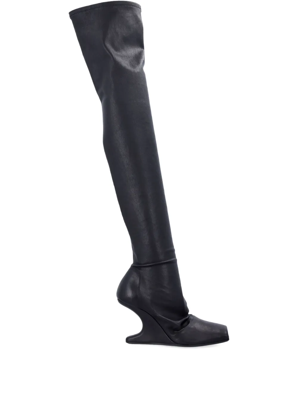 Rick Owens Cantilever Sock Boots In Black