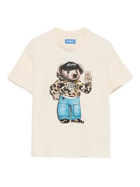 MARKET bear-print T-shirt