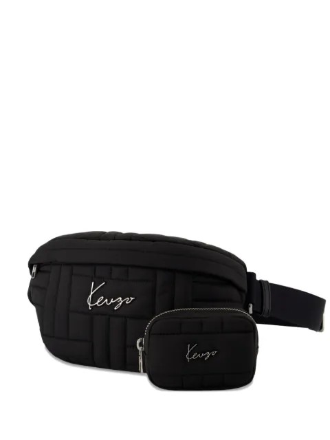 Kenzo quilted logo belt bag