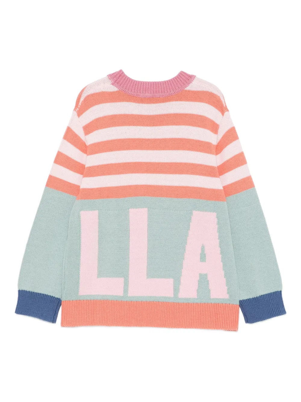 Stella McCartney Kids striped knit sweater | Girls Jumpers & Knitwear | Image 2