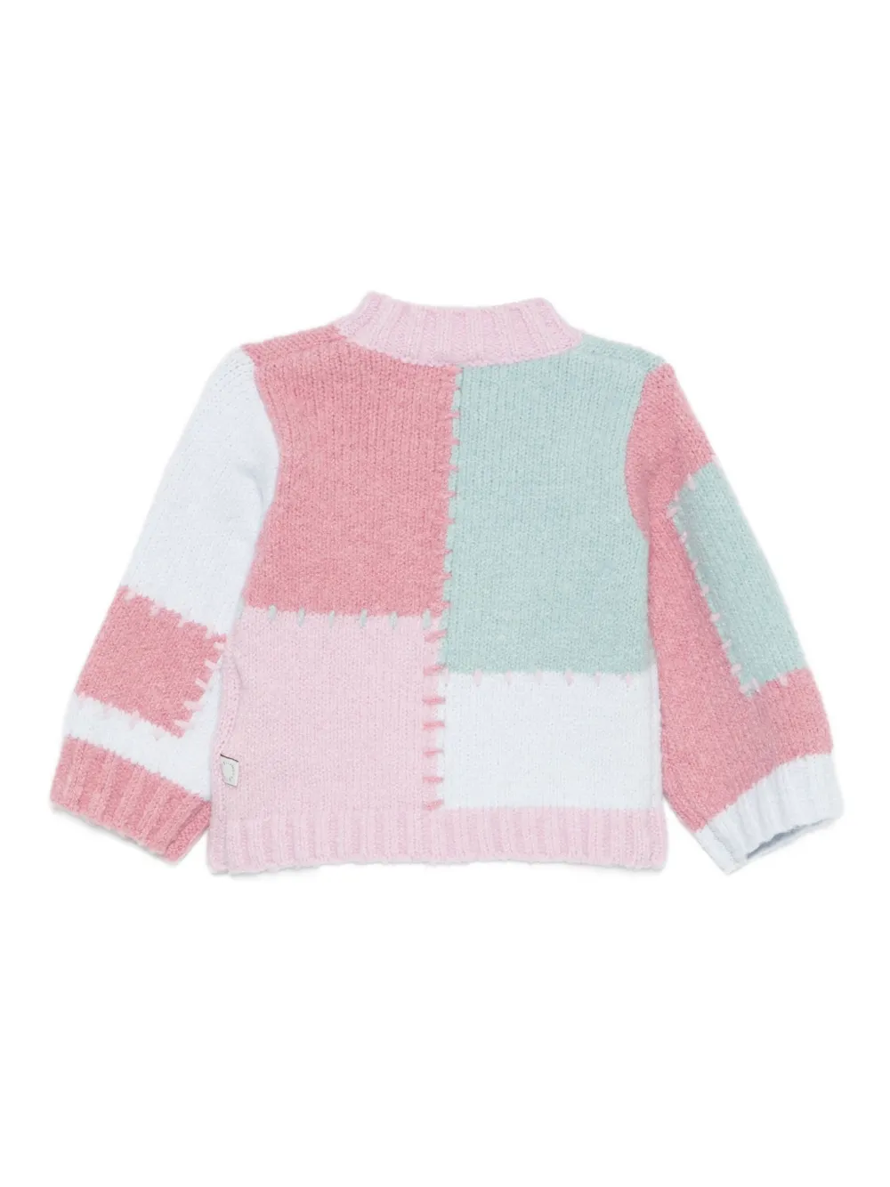 Stella McCartney Kids patchwork-embroidered sweater | Knitwear | Image 2