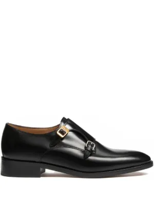 Ferragamo モンクストラップ シューズ | ブラック | FARFETCH JP