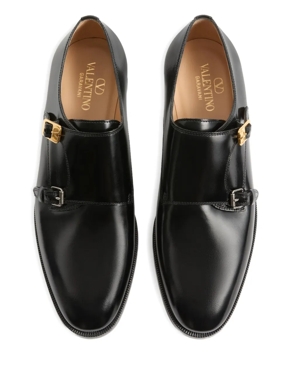 Valentino Garavani Pas Des Dieux gespschoenen Zwart