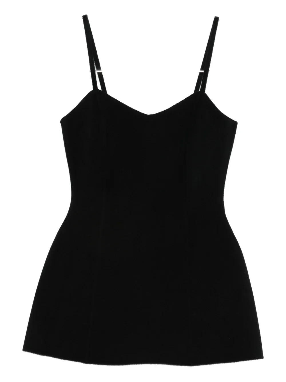 Róhe double-face bustier top - Nero